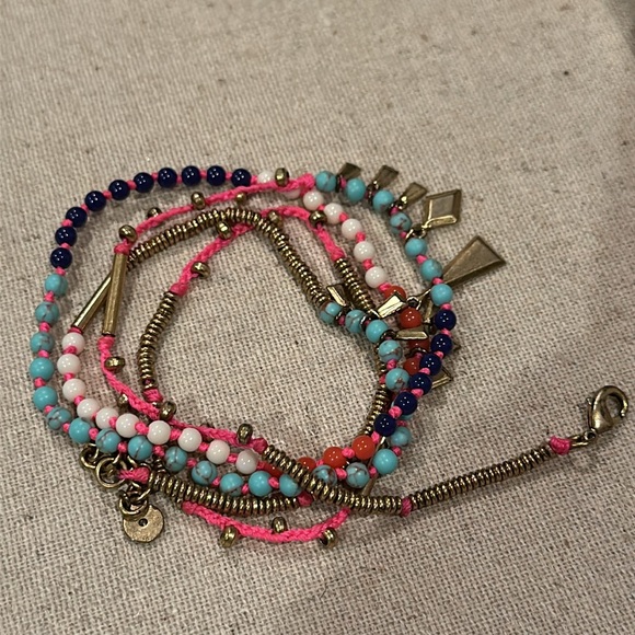 Stella & Dot Reina necklace/bracelet  2 in 1 - Picture 3 of 3